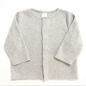 ✨$5: ZUTANO • Cozy Baby Fleece Cardigan (24mo)